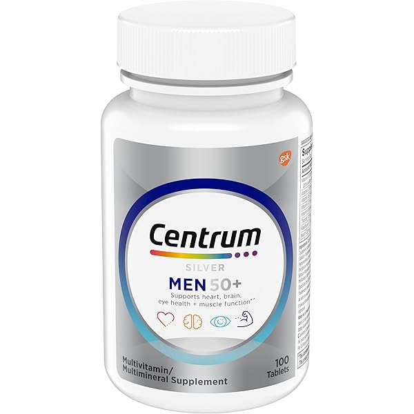 Amazon.com: ikj Silver Multivitamins for Men Over 50